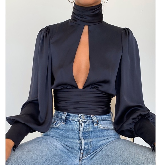 Orseund Iris Tops - Orseund Iris Night Out Top Midnight Navy XS